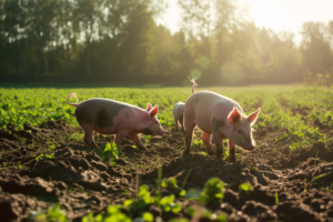 Boer Karelvwijk Medadow With Pigs In A Dutch Meadow Mud. Fresh Col B7b3148a 30c6 40af 97a4 Fa36475e654f 3 300x200