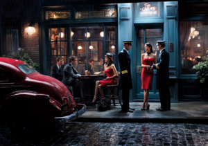 karelvwijk 88751 a woman in a red dress is sitting at the bar a0fc53c4 7cdc 42cb 9412 2317b08cad54 0