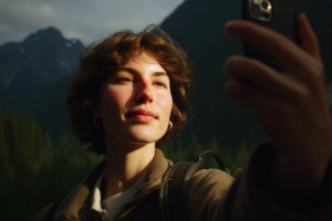 karelvwijk 88751 a woman taking a selfie photo with her phone 1df826af b214 4039 b813 cbd68f7f290b 0