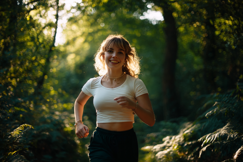 karelvwijk 88751 photo of a woman running in a forest. light 1b118fe6 1d4e 45f2 918c a61e6d2f7c2e 0